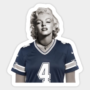 Marilyn Loves Dak Sticker